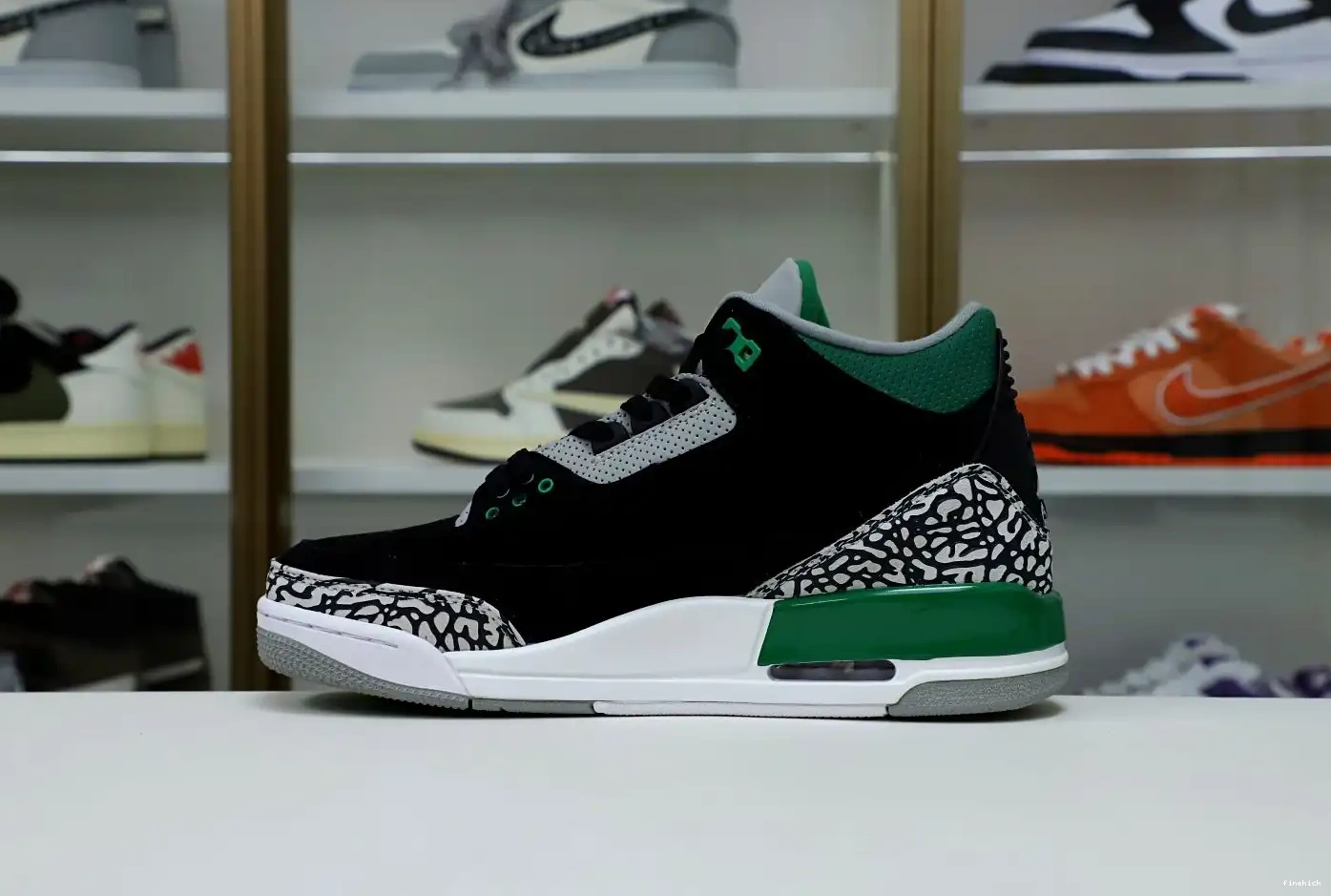 AIR GREEN 3 JORDAN PINE 0705